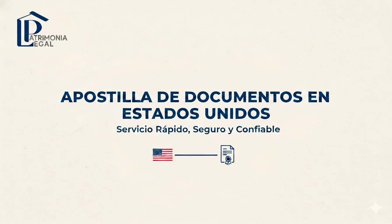 Apostilla de documentos en Estados Unidos