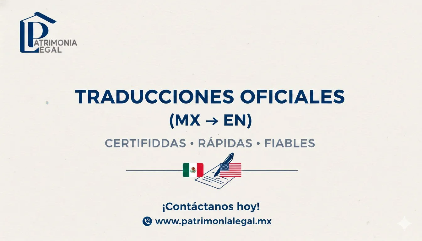 Traducciones Oficiales (MX → EN)