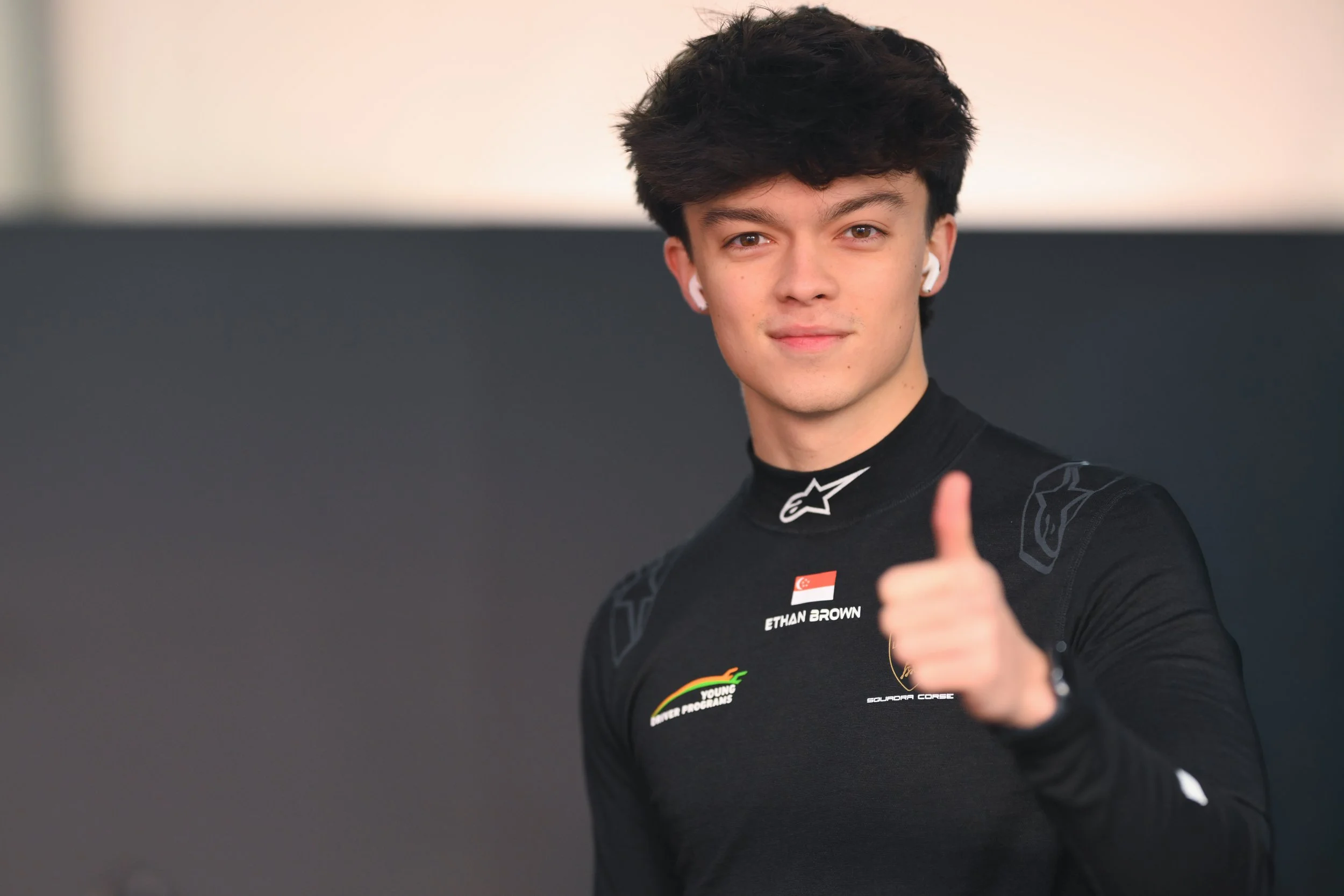 Ethan Brown Selected for Final Stage of Lamborghini Young Driver Program Singaporean Racer Among Eight Drivers Chosen for Global Shootout in Italy