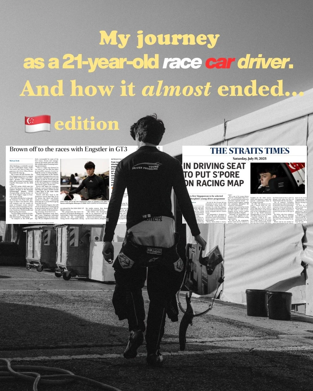 Lots of new people around, so here&rsquo;s my story 🫶

Incredibly blessed to be able to do what I do, and I&rsquo;m so proud to be able to fly our flag on the big stage in Motorsport. 

This year I&rsquo;ll be heading to Europe to compete in the ADA