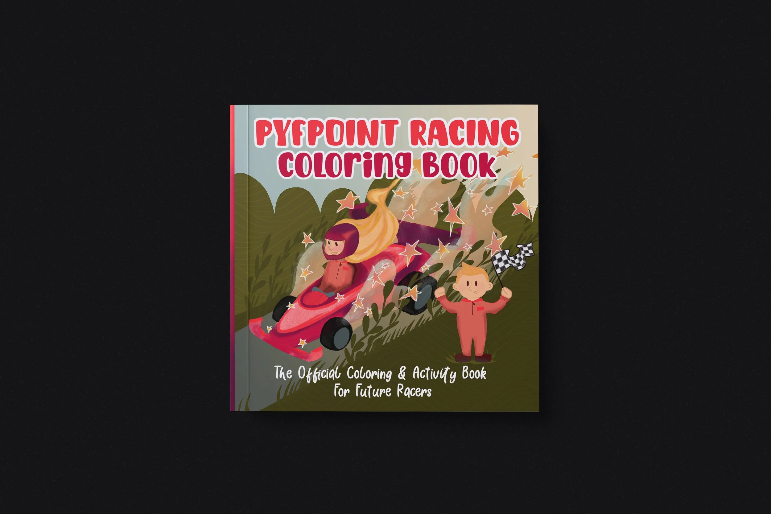 Book Cover: Racing Coloring Book