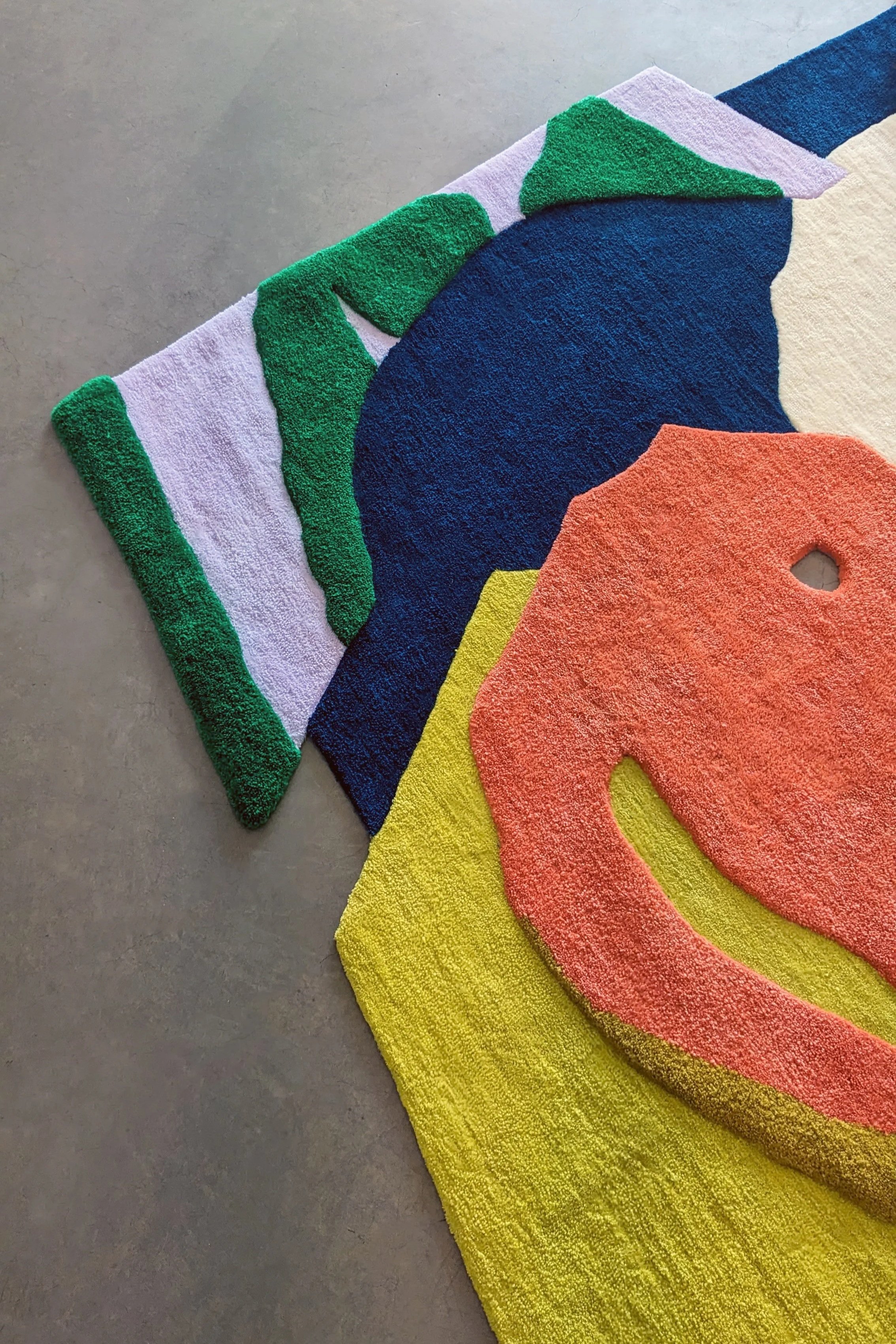 Sculpted rug detail  •  2023
