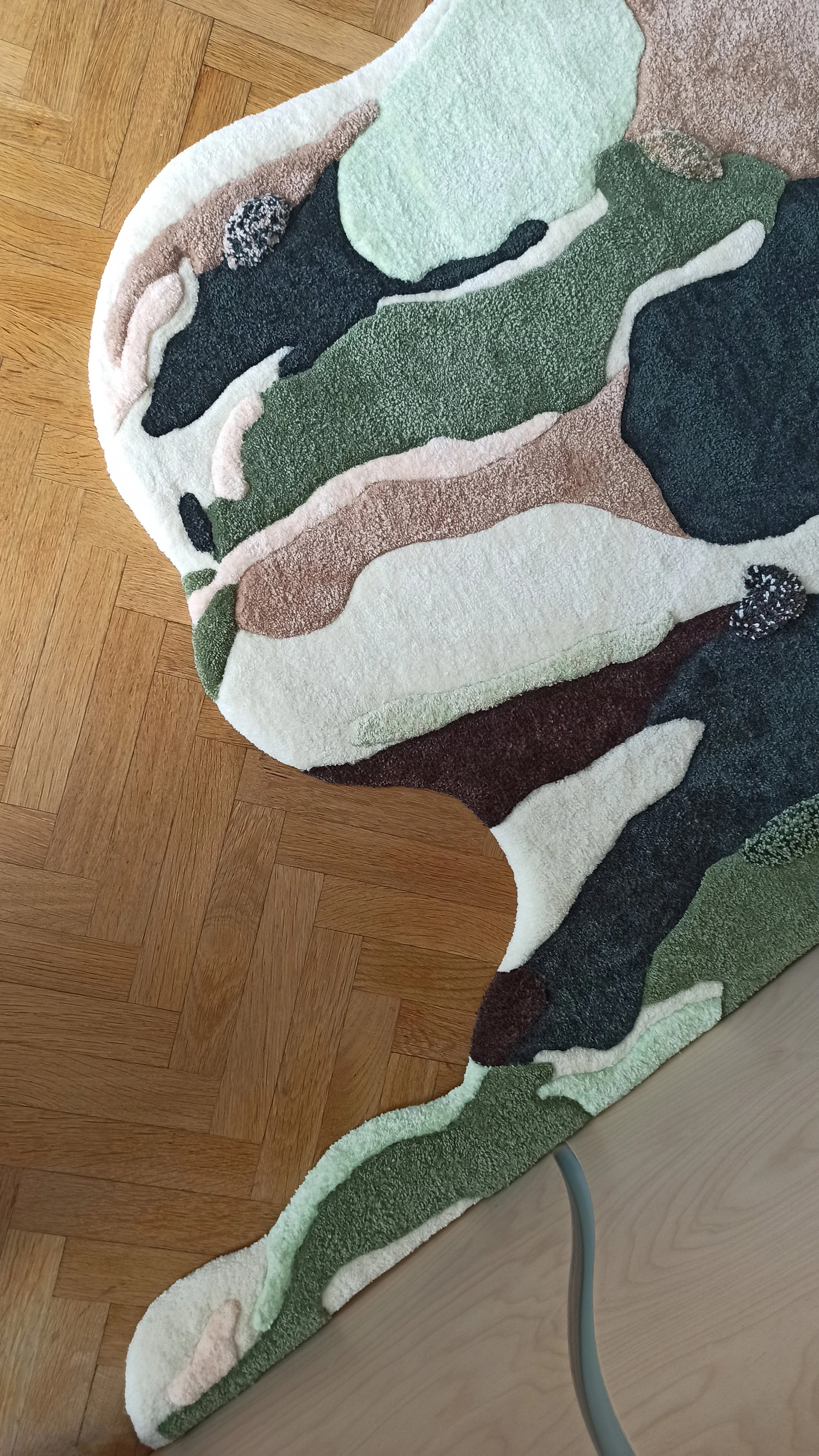 Custom rug  •  Villa Brimborion, 2022 