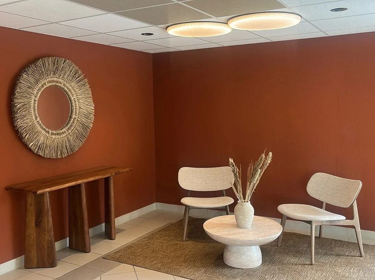 Am&eacute;nagement des halls d&rsquo;entr&eacute;e des appartements @hotelgolf_fontcaude 

#decorationinterieure #decorationideas #architectureint&eacute;rieure