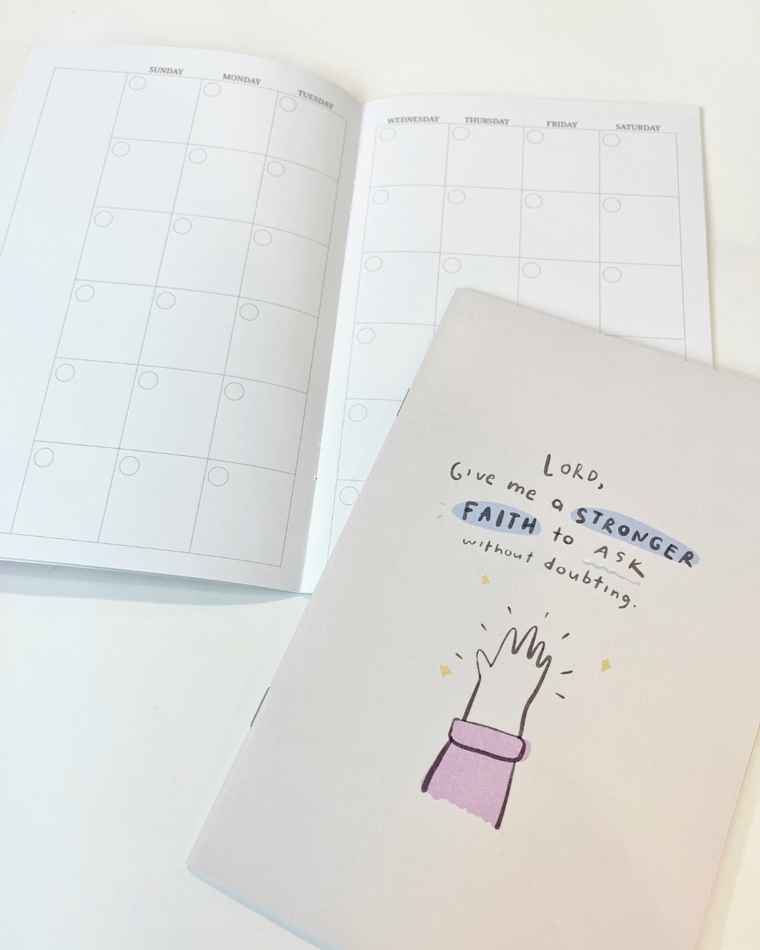 Undated Monthly Planner (Thin)