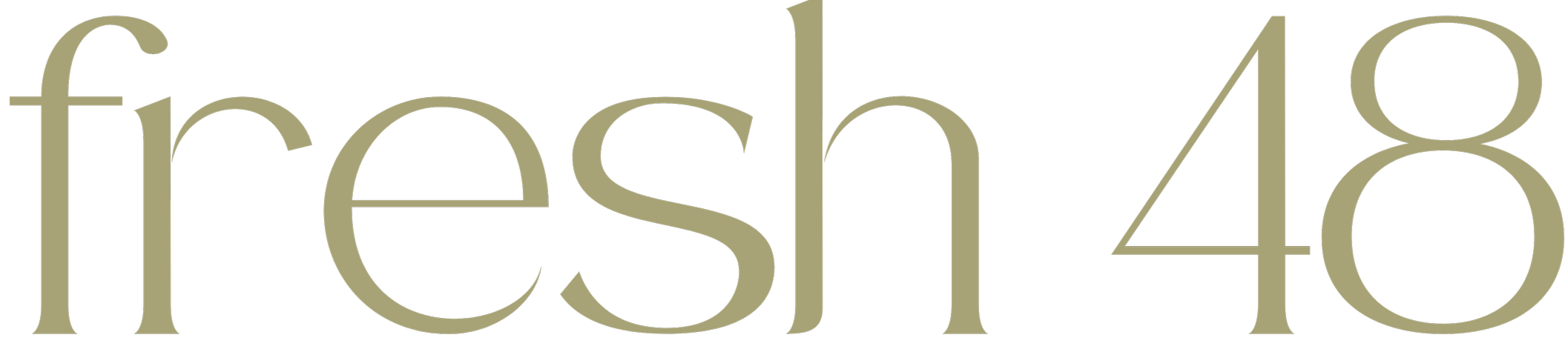 Afbeelding met het woord 'fresht' en het nummer '48' in grote letters.