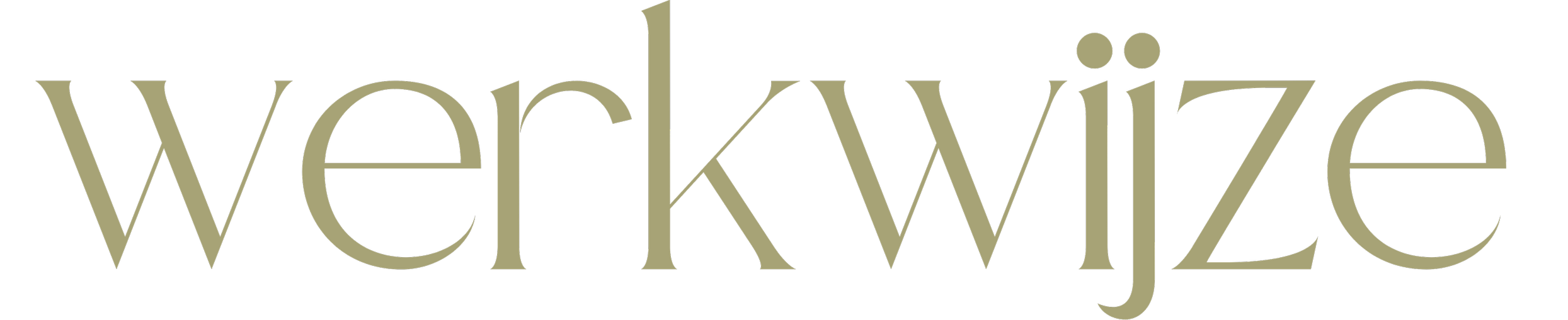 Afbeelding met de tekst 'werkwijze' in grote letters.