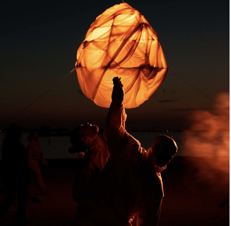 Suburbian Summer | Textile art installation