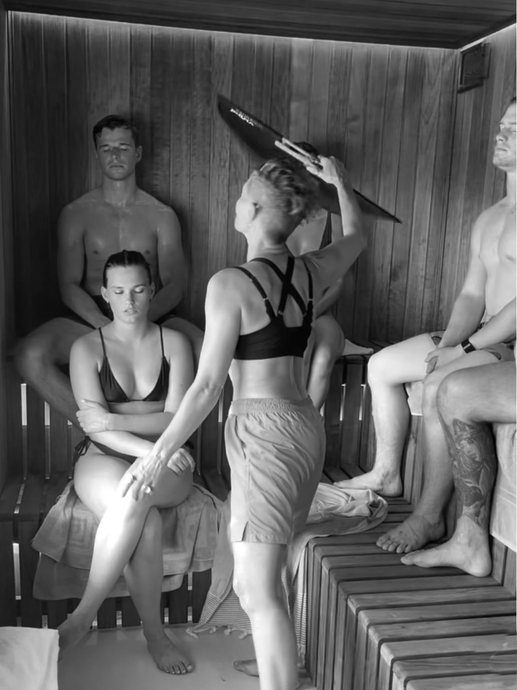 Sauna + isbad