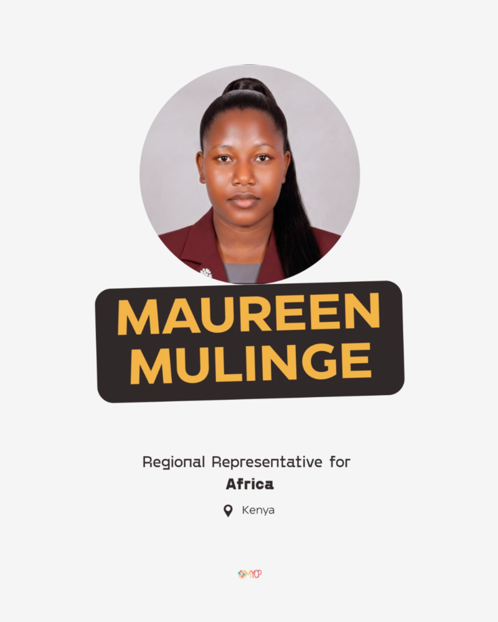 Photo of Maureen Mulinge, a regional representative for Africa, from Kenya.