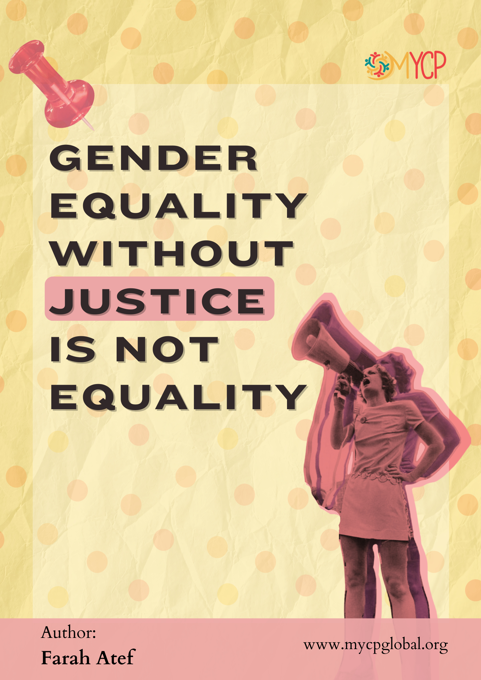 “Gender Equality Without Justice Is Not Equality”