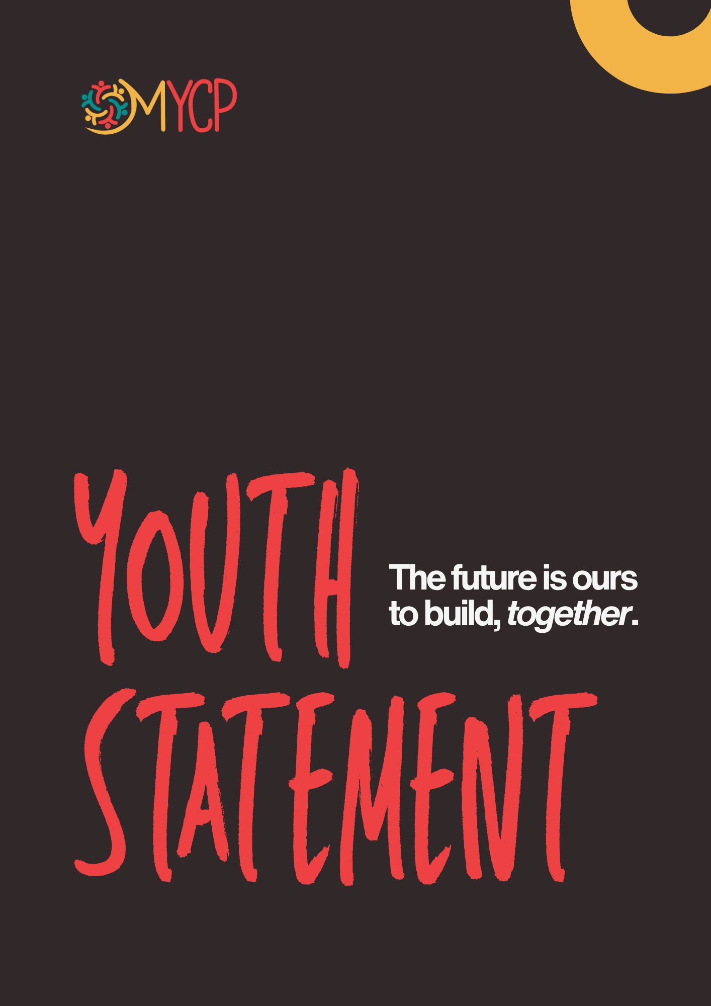 MYCP's Youth Statement: A major call to action from the Global Youth Consultation