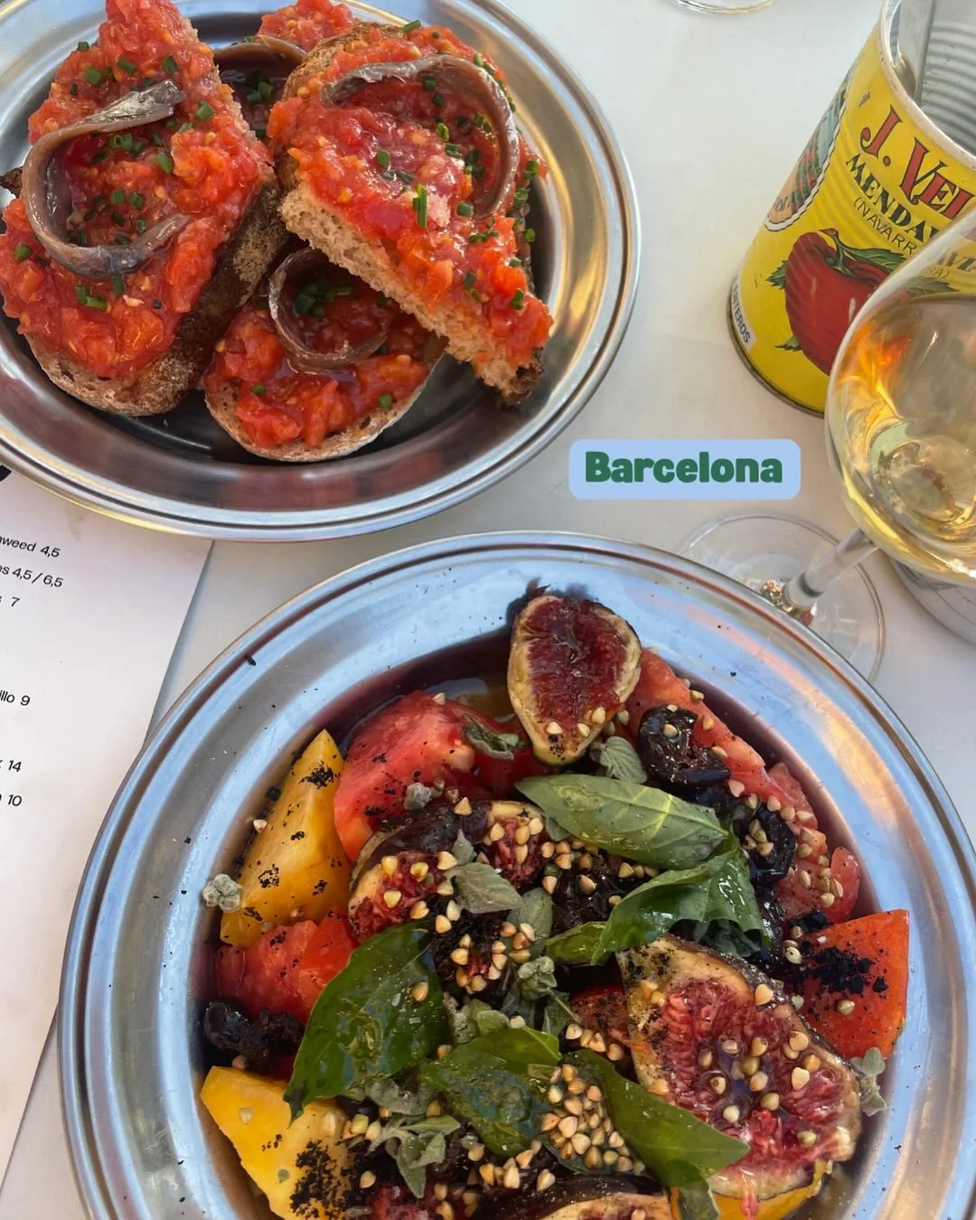 Barcelona favorieten 🇪🇸
- @masa.vins 
- @petnat_barcelona 
- @baralegriabarcelona 
- @vinyadelsenyor 
- @tiberi.bar 
- @barbrutalbarcelona 
- @bardelpla 
- @barsuperbarcelona 

Als @maragrimm haar favorieten in Barcelona deelt, kunnen wij niet acht