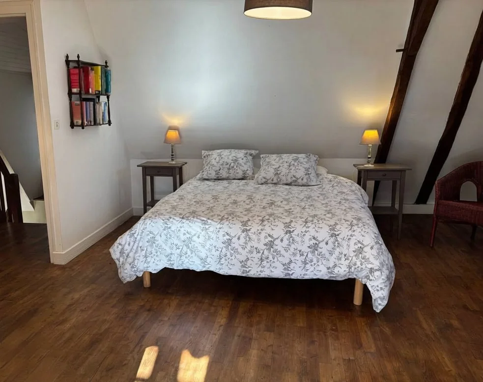 Double bedroom at Tabary Gatehouse holiday cottage
