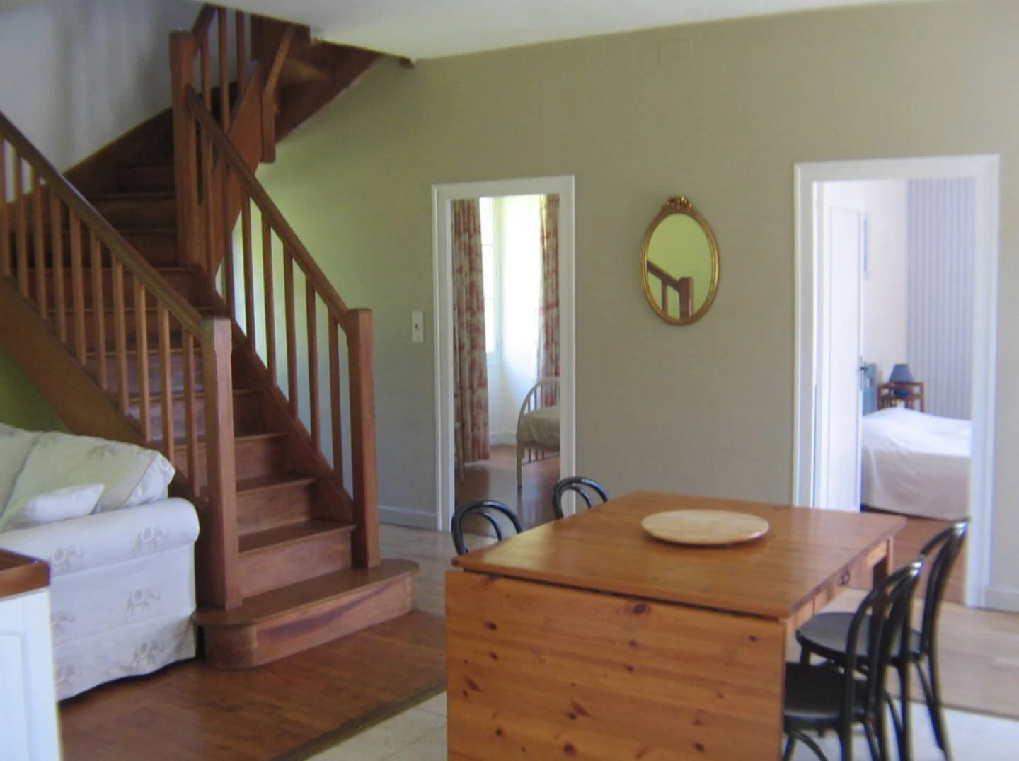 Open plan living space in Tabary Gatehouse