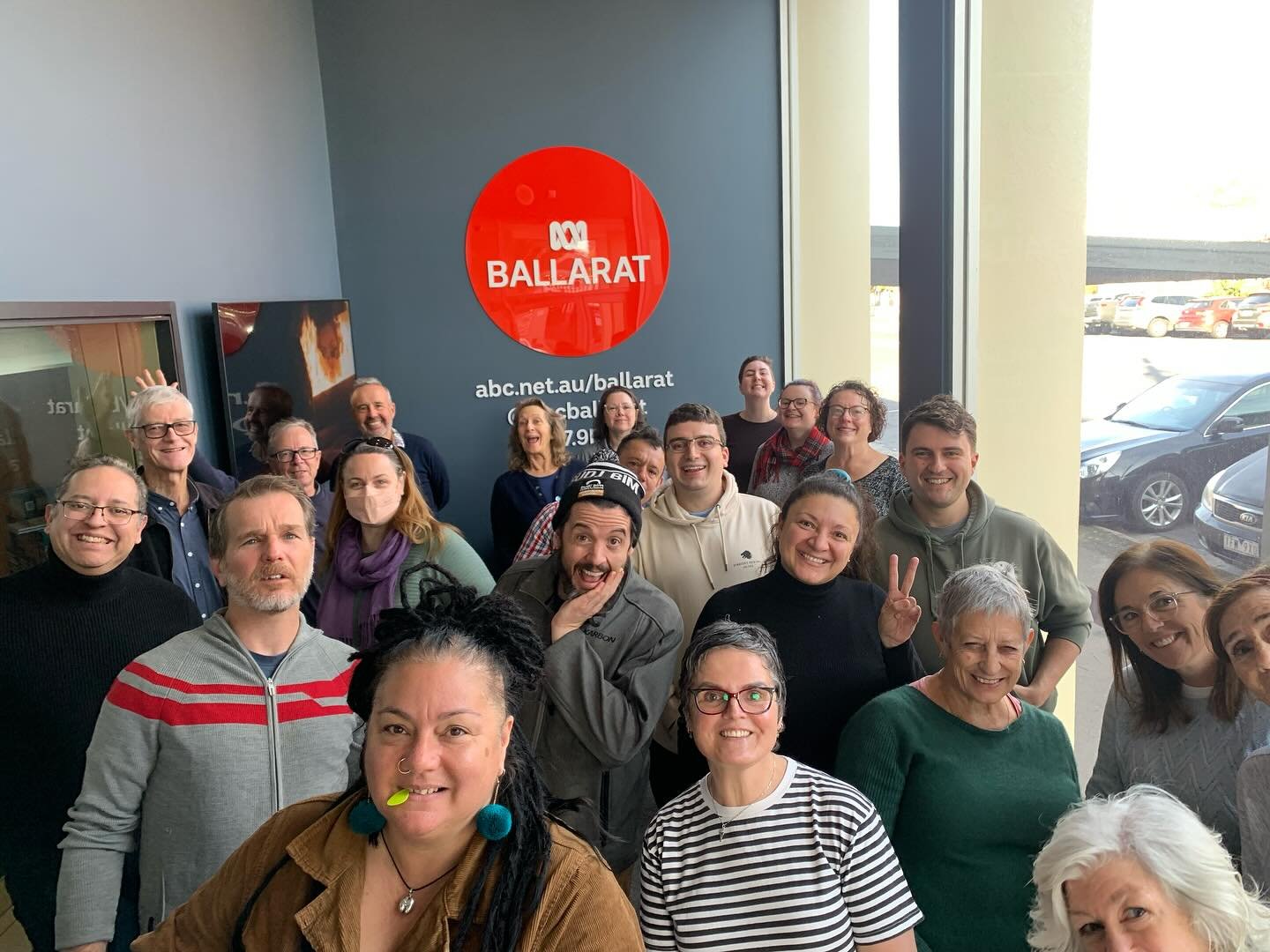 SWEET MONAS ON RADIO!!
This morning we were on the ABC breakfast show, statewide with Mary Card taking about our new CD and our Album launch tour which starts tonight!
Our incredible conductor, Stella Savy gave a great interview and we even sang a co