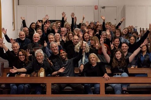 🎶 Also Joining Us in Melbourne this weekend are Our the phenomenal South of the River Choir! 🎶

This award-winning community choir has been lighting up stages since 2001, led by the amazing Annemarie Sharry. Their performances are a vibrant blend o