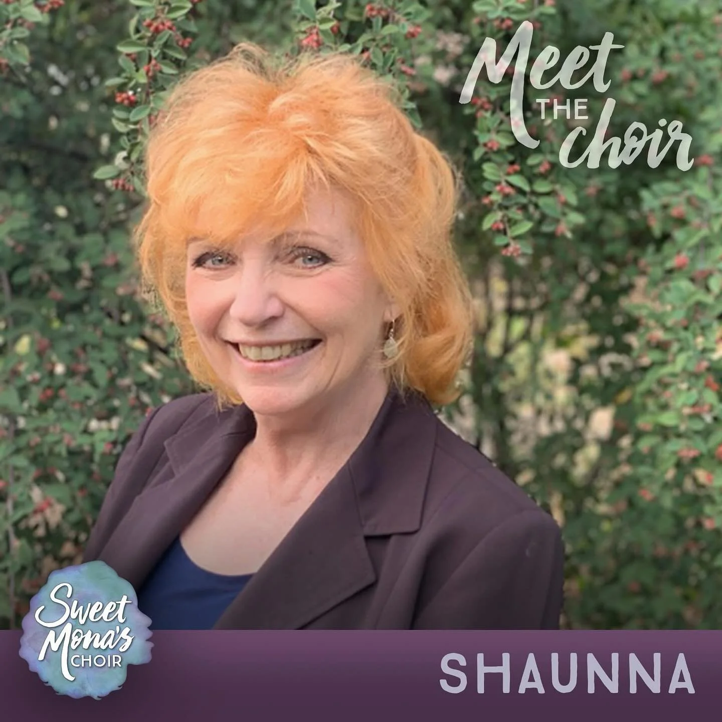 MEET THE CHOIR! 🎶
Now is the perfect time to meet Shaunna&mdash; a powerhouse presence and a truly dedicated member of our choir! Not only does she shine as a confident lead vocalist, but her harmonies bring depth and vibrancy to our alto section. ?