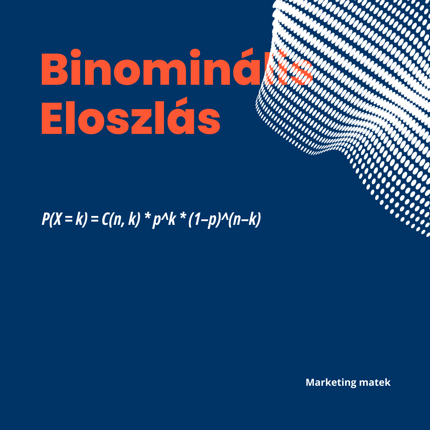 Binominális eloszlás
