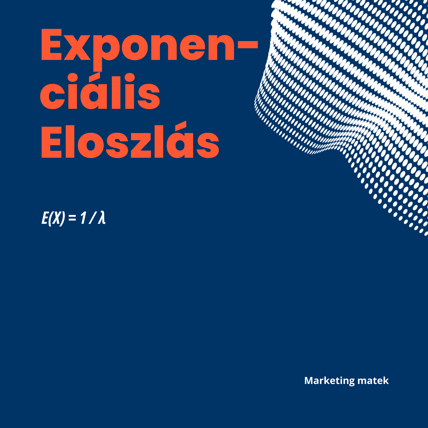 Exponenciális eloszlás