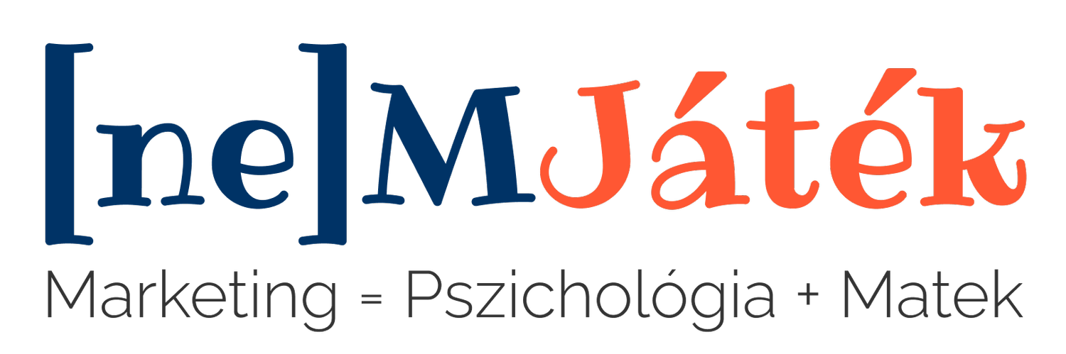 [ne]MJáték - Marketing pszichológia és matematika