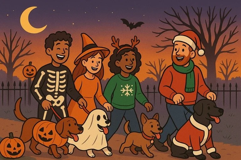 🎃Halloween Spooky Walk and Talk 🐾