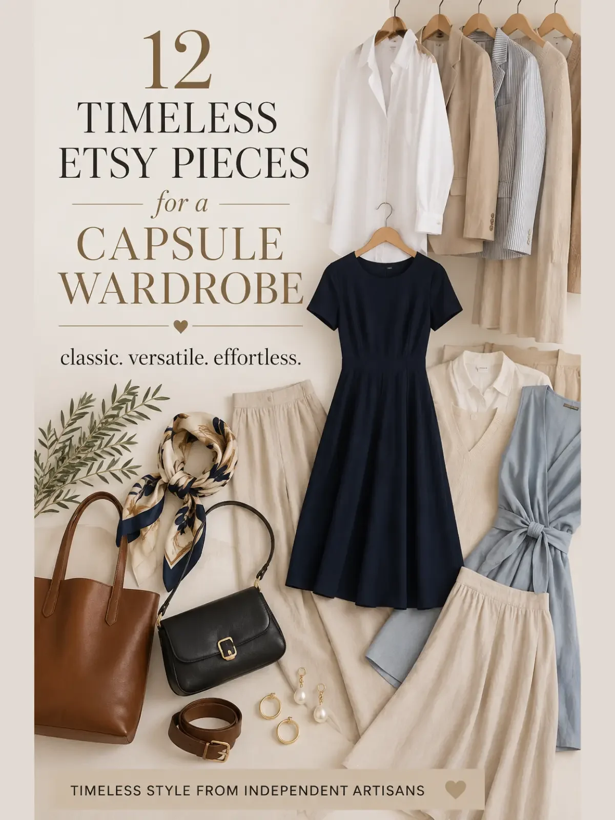 Etsy Capsule Wardrobe Pieces for Timeless Style