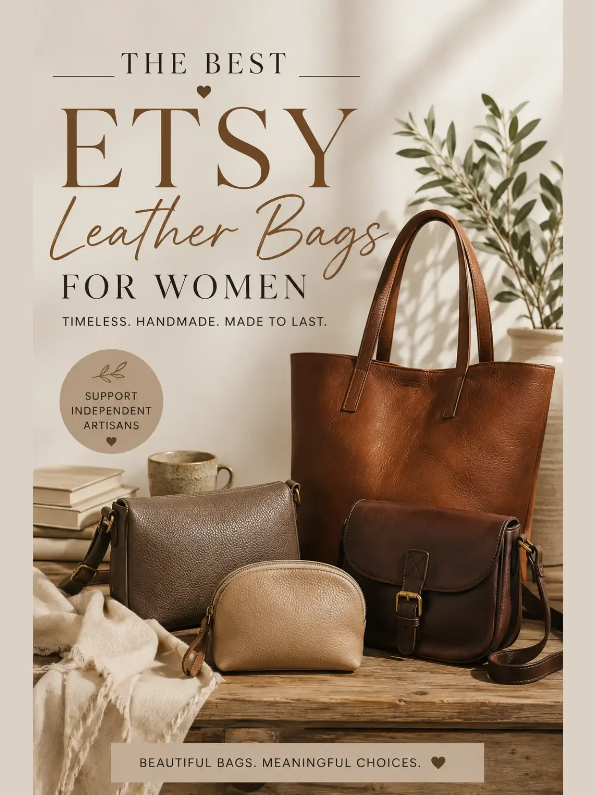 Best Etsy Leather Bags for Women