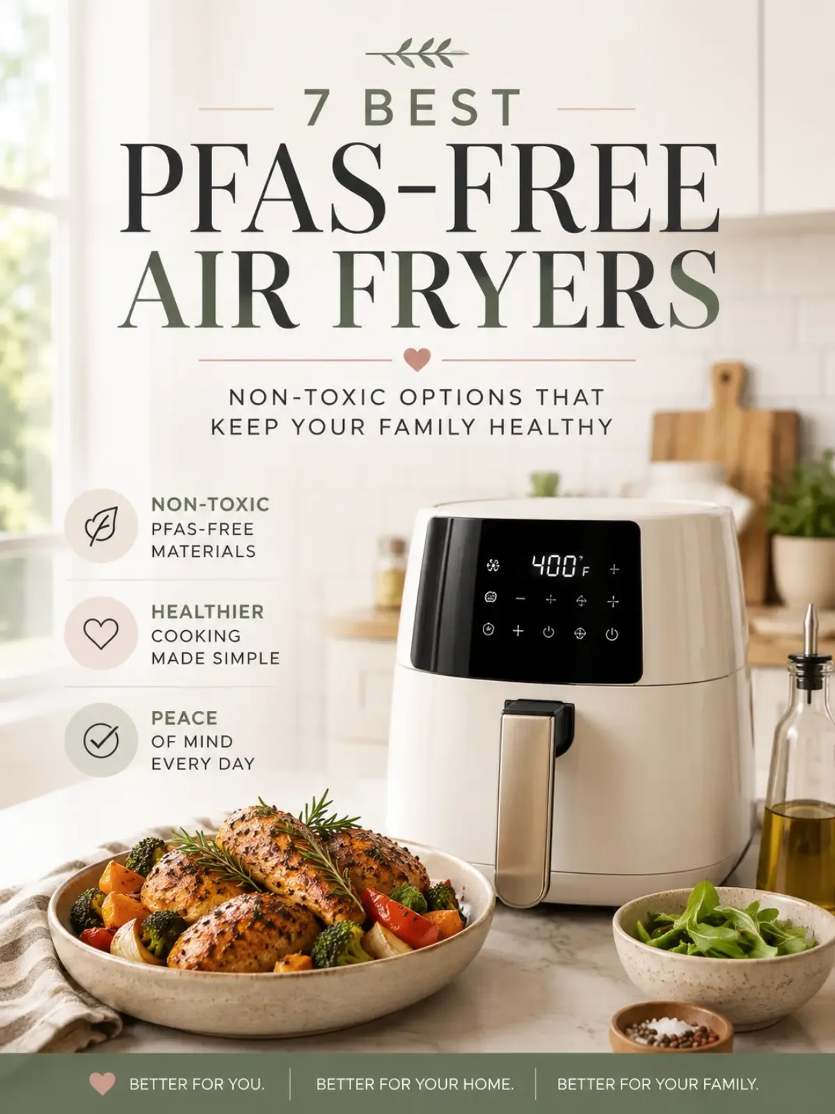 Best PFAS-Free Air Fryers — Non-Toxic Options That Are Actually Safe