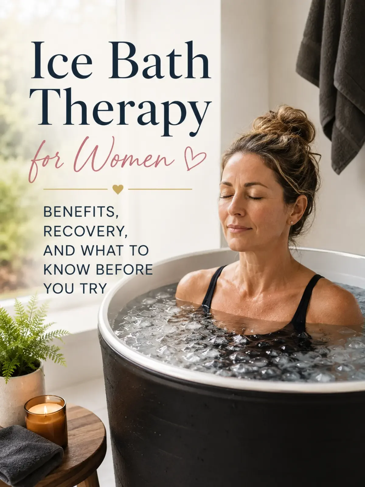 Ice Bath Therapy for Women: Benefits, Recovery, and What to Know Before You Try
