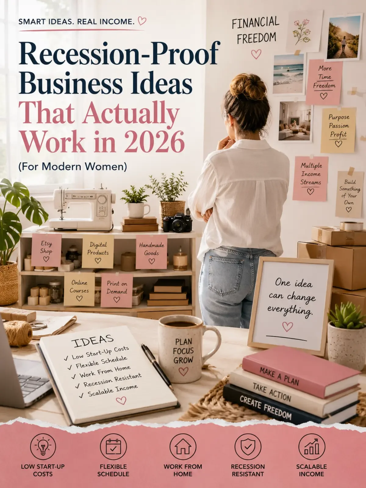 Recession-Proof Business Ideas That Actually Work in 2026 (For Modern Women)