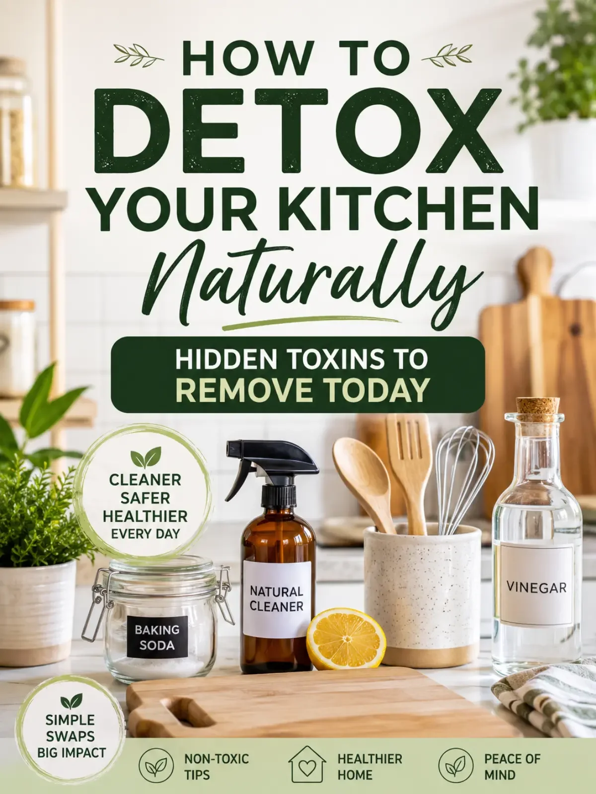 How to Detox Your Kitchen Naturally (Hidden Toxins to Remove Today)