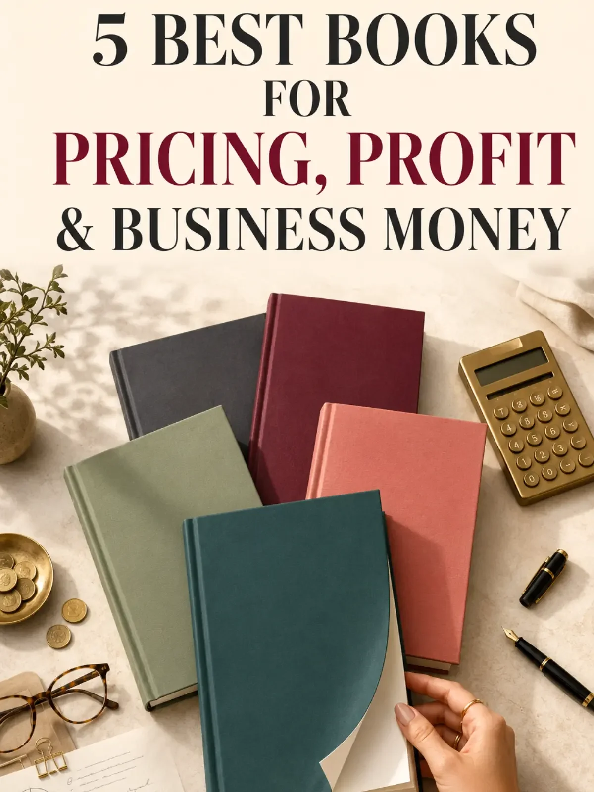 Best Books About Pricing, Profit, and Managing Your Business Money
