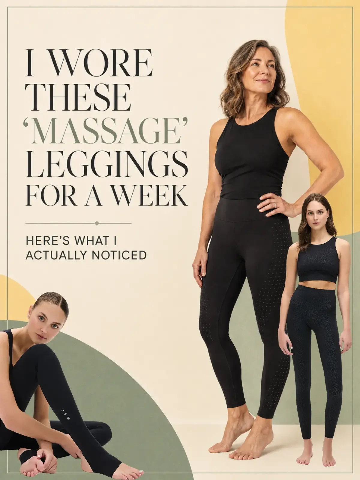 I Wore These “Massage” Leggings for a Week—Here’s What I Actually Noticed