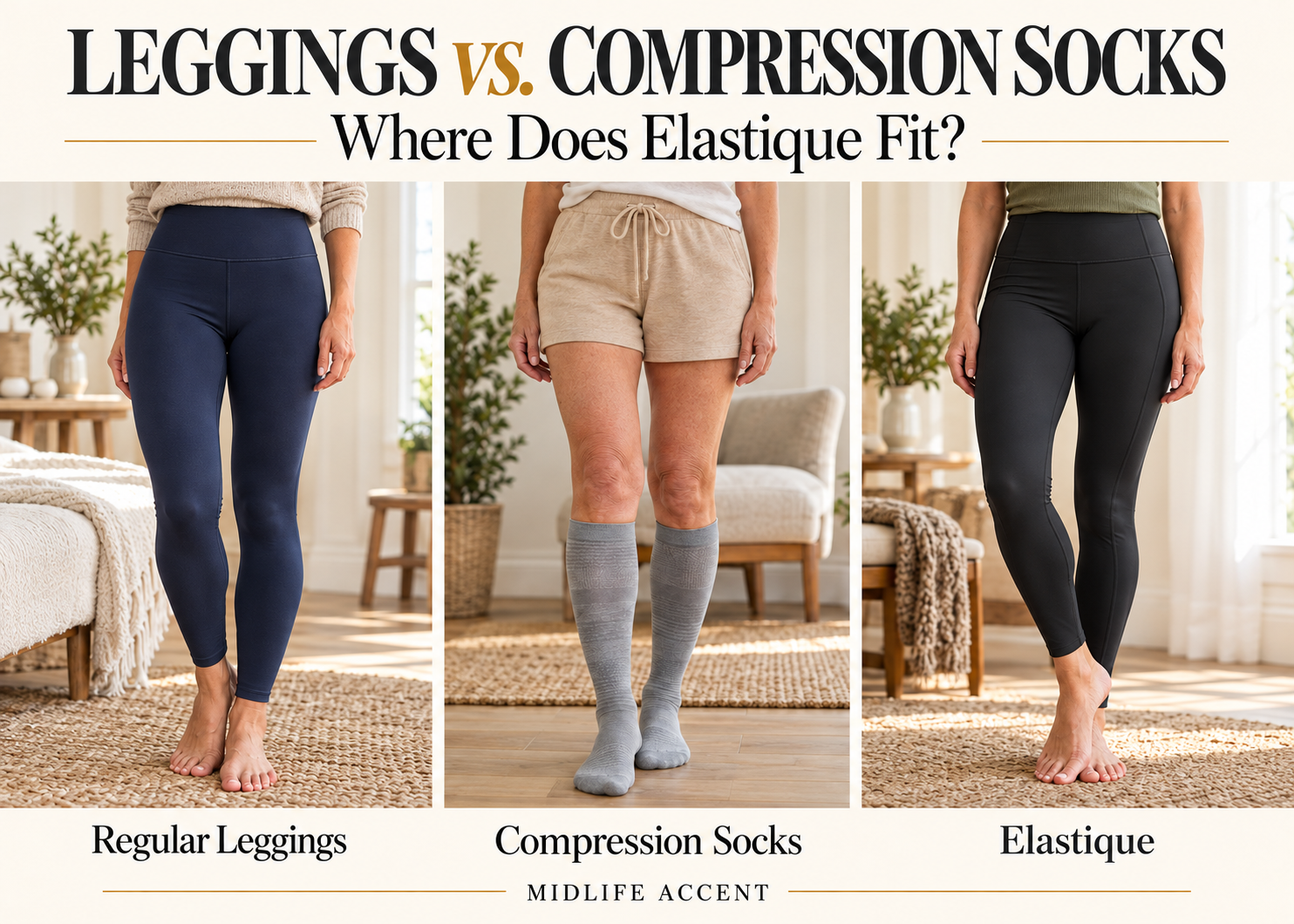 Compression Leggings vs. Socks: What’s the Difference?