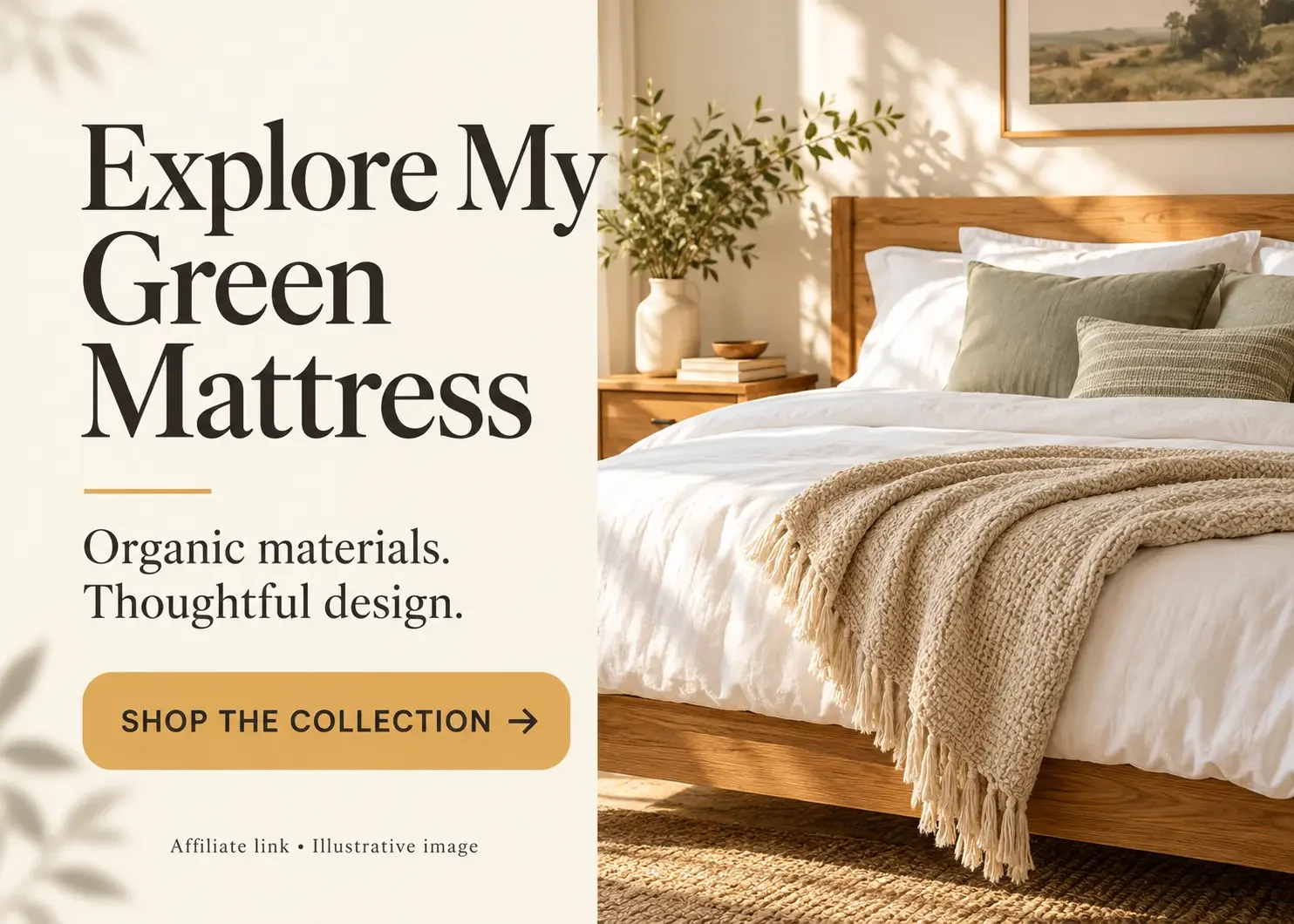 Explore My Green Mattress’s organic mattress collection.