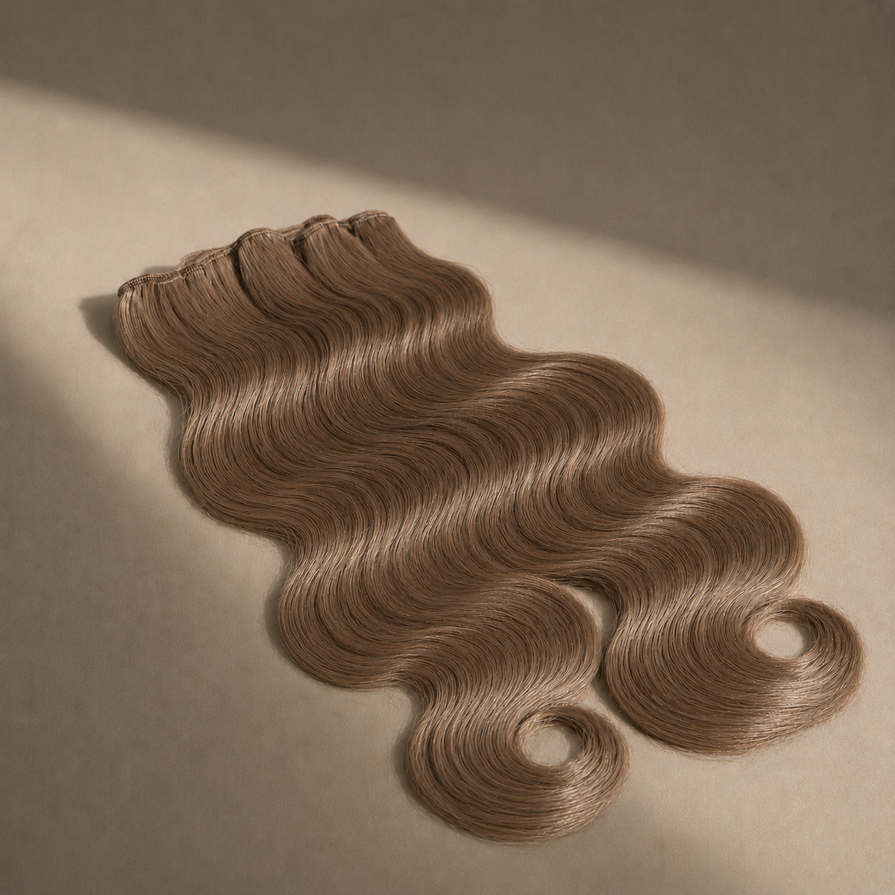 brunette invisible tape ins