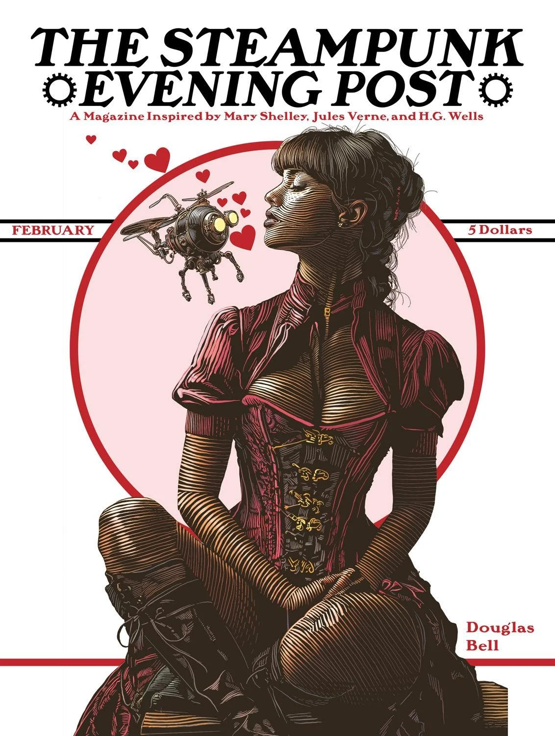 Steampunk. Valentine