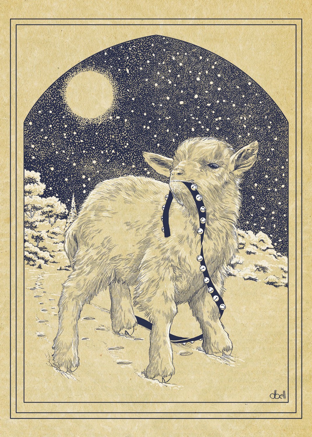 2015 "Niblet, the Christmas Goat"