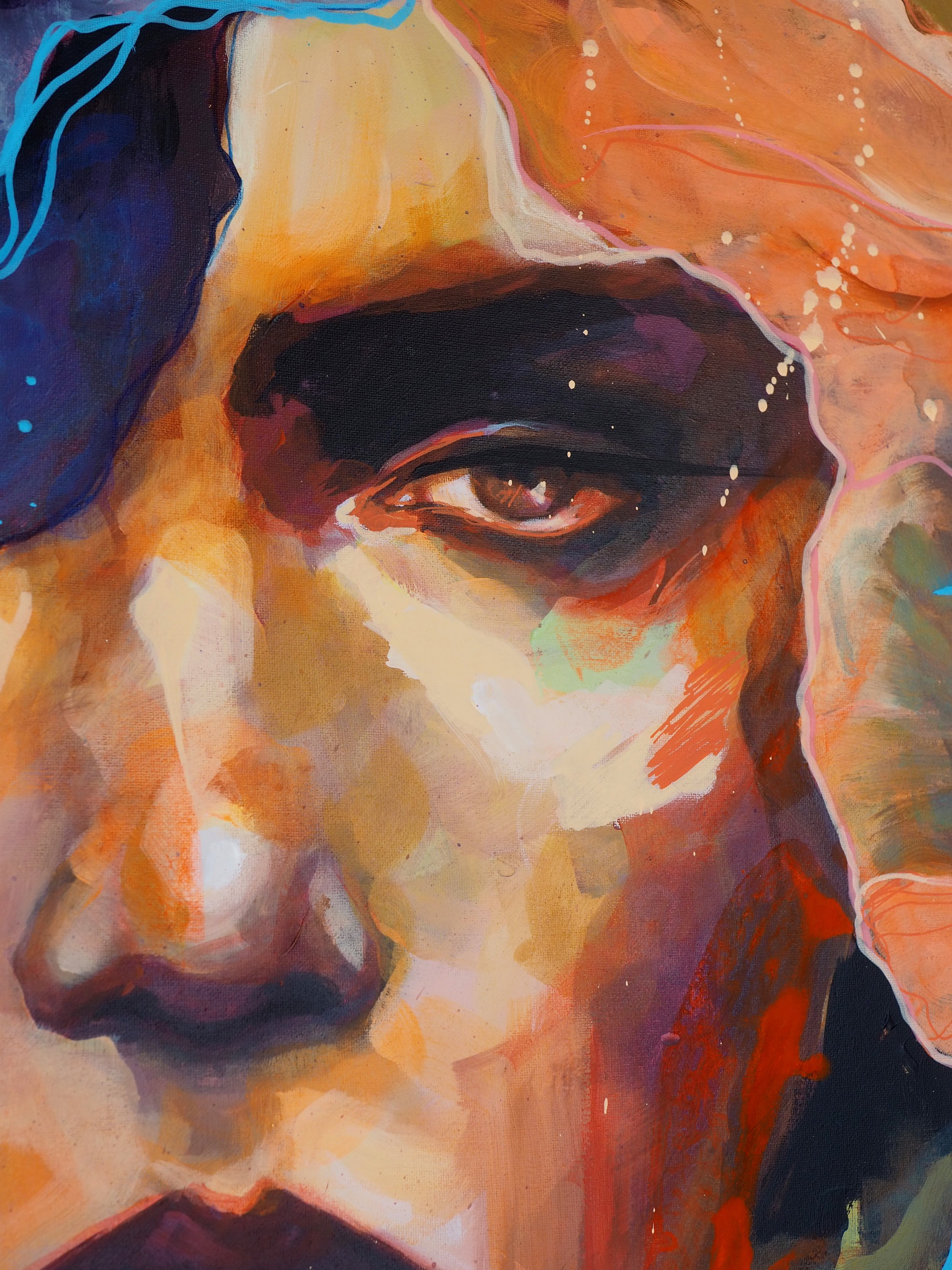 Original artwork, eye