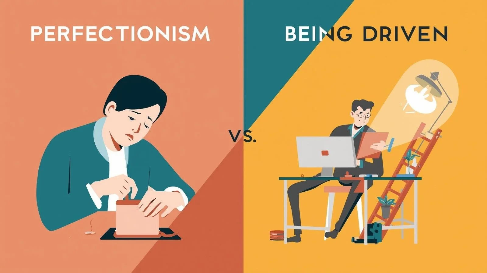 The Difference Between Perfectionism vs. Being Driven