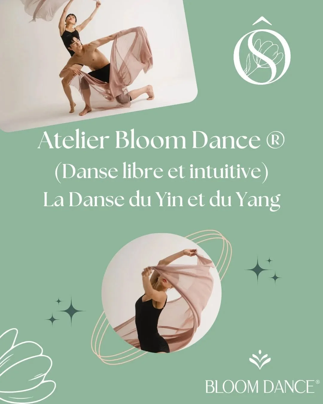 ☯️ Retrouvez-nous ce samedi avec ce nouvel atelier de danse libre et intuitive sur le th&egrave;me du Yin et du Yang. ☯️

Venez mettre votre corps en mouvement et lui redonner la parole avec une session de Bloom Dance&reg; (m&eacute;thode de lib&eacu