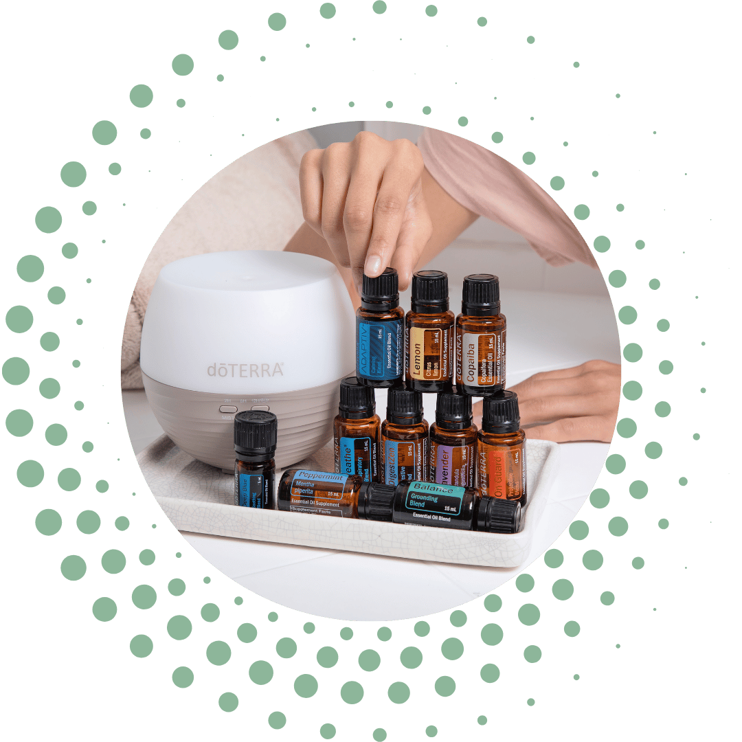 Accompagnement et conseils pour utiliser les huiles essentielles et compléments naturels de la marque doTERRA à Rodez (12) et en ligne.