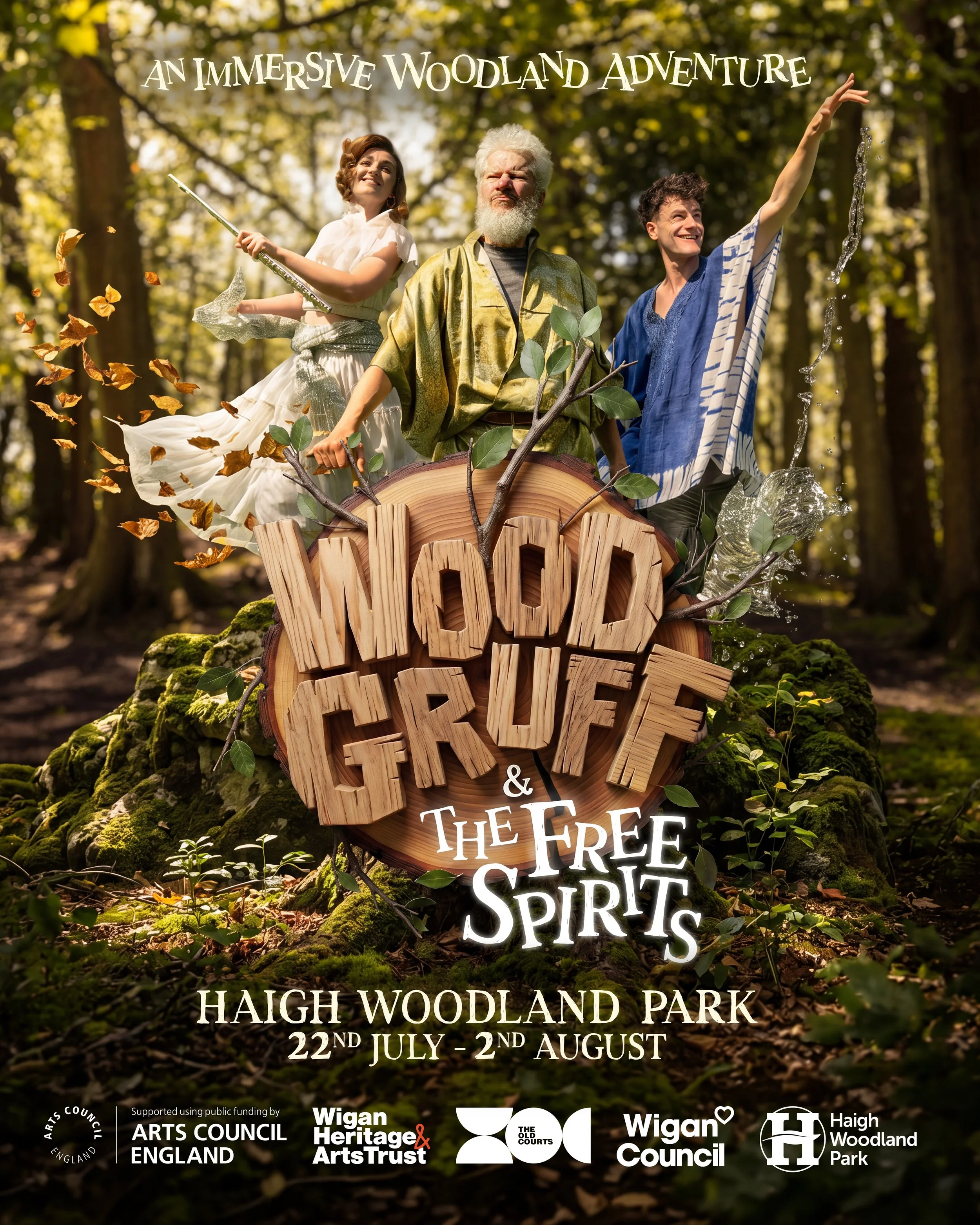 Directing outdoor show ‘WoodGruff’