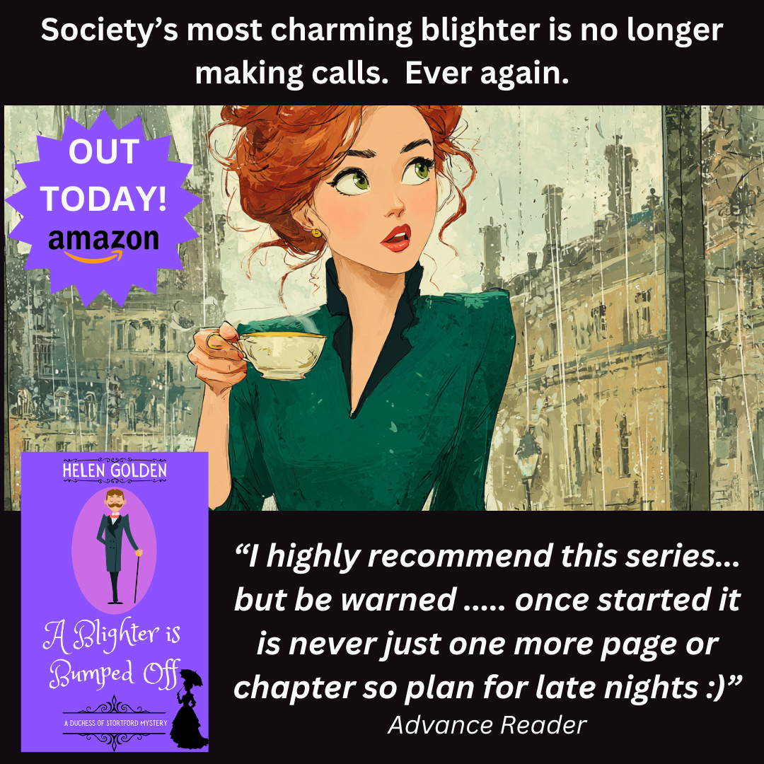 A Blighter is Bumped Off is out today!