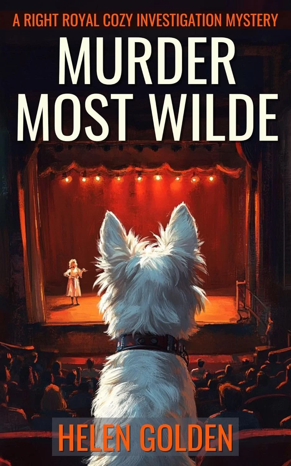 Murder Most Wilde book cover by Helen Golden