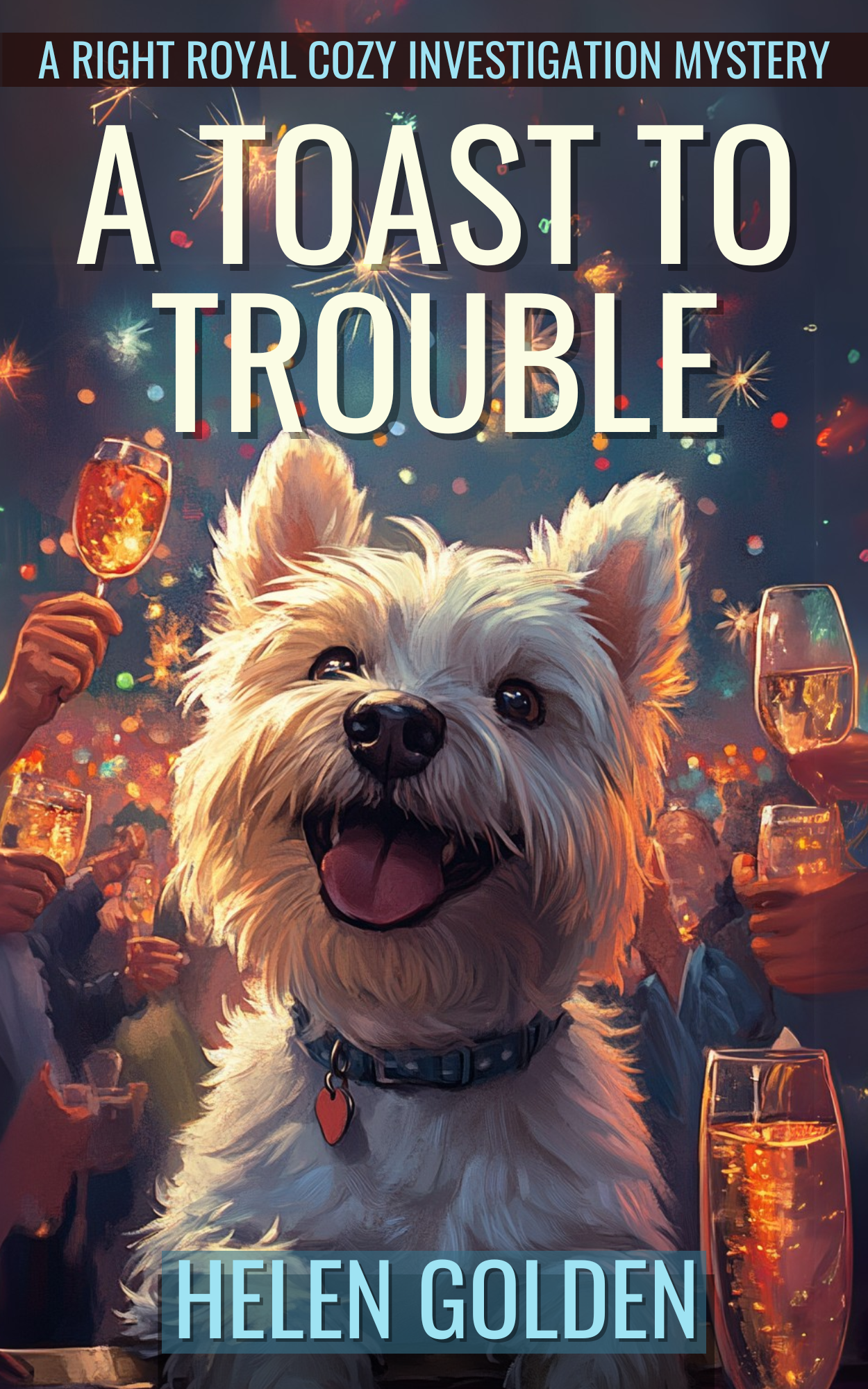 A Toast To Trouble book cover by Helen Golden