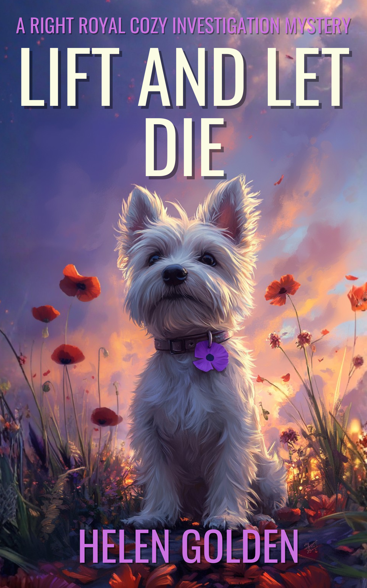 Lift and Let Die book cover by Helen Golden