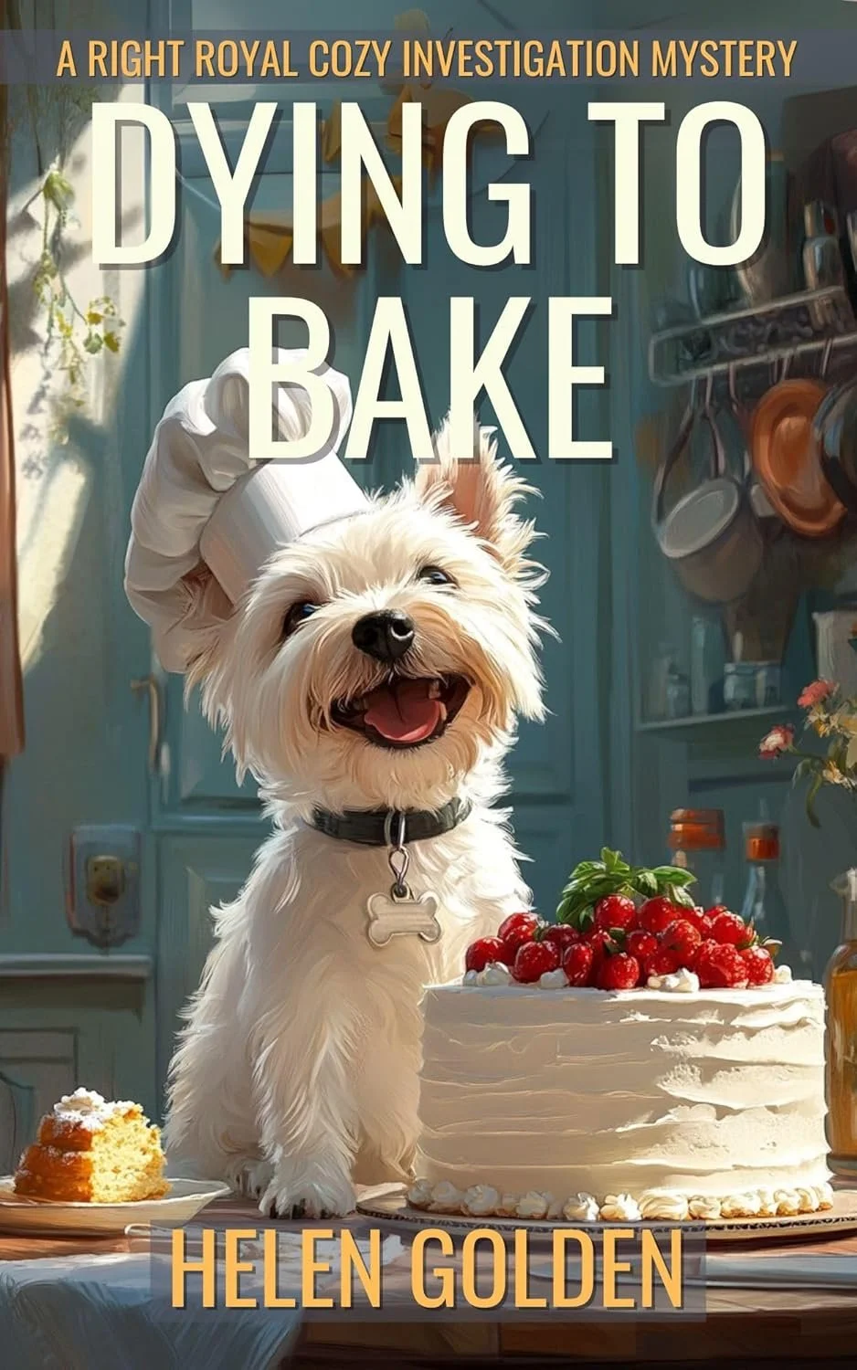 Dying To Bake book cover by Helen Golden