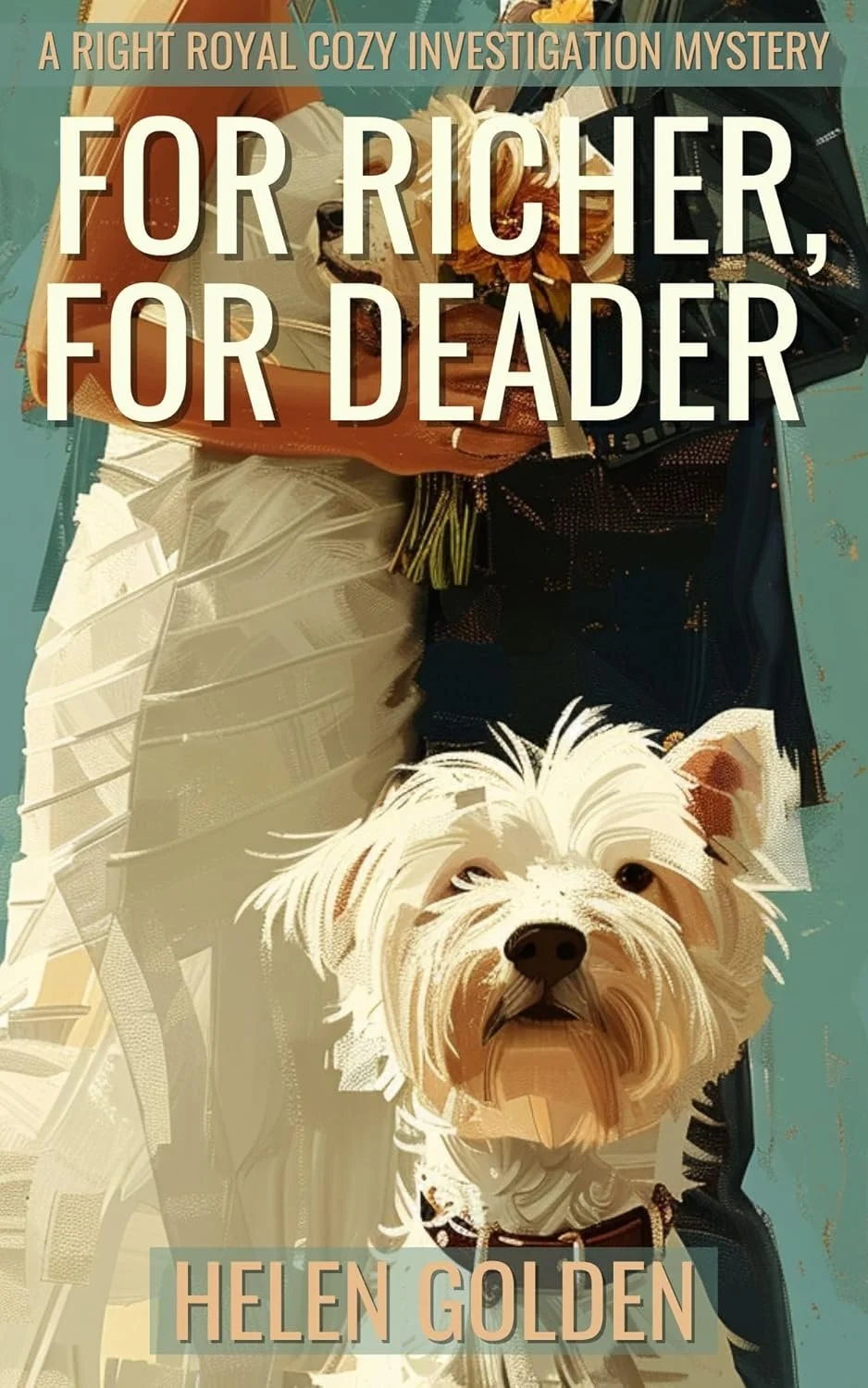 For Richer, For Deader book cover by Helen Golden